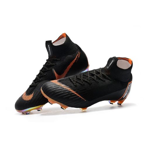 Nike Mercurial Superfly 360 Elite FG Dames - Zwart Oranje_11.jpg